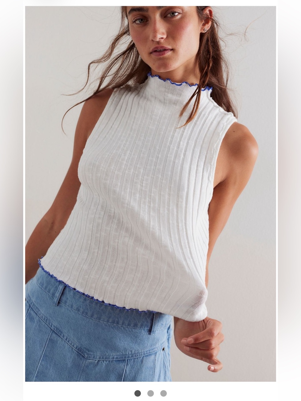 FREE PEOPLE We The Free Peony Tank SZ SMALL